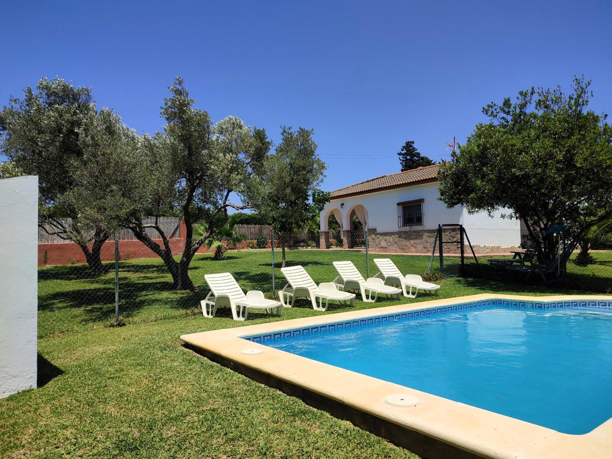 Casa Rural El Laurel Con Piscina Privada Conil De La Frontera Eksteriør bilde